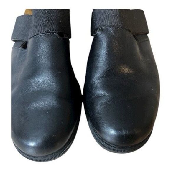 Naot Women Brown Leather Mule Size 7.5 (38 EU Slingback Block Heel Wedge Slip On - Picture 4 of 13